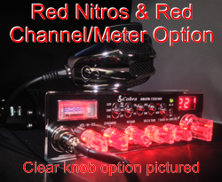 Cobra 29 LTD Chrome AM/FM CB Radio - BLUE NITRO LED RINGS+